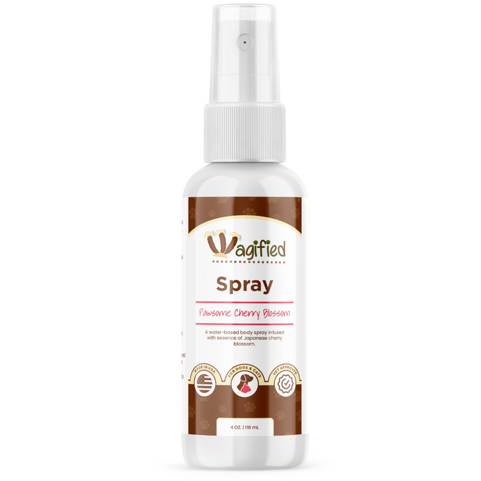 Wagified®  Pet Cologne for Dogs and Cats, Pawsome Cherry Blossom - 4 oz
