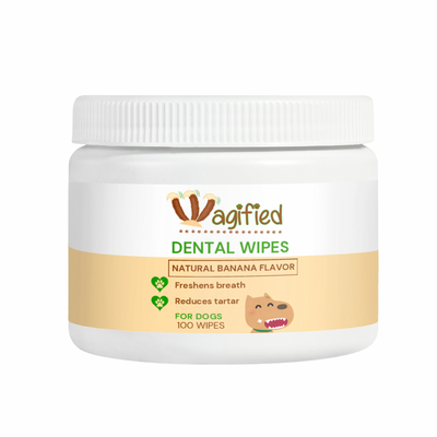 Wagified®  Dental Wipes for Dogs.
