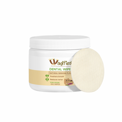 Wagified®  Dental Wipes for Dogs.