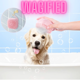 Pet spa bathing brush for dogs and cats